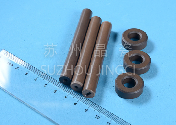 95% Alumina Ceramic Shaft and bearings Brązowe kolory elementów pompy Pompy cyrkulacyjne Wysoka odporność na ścieranie